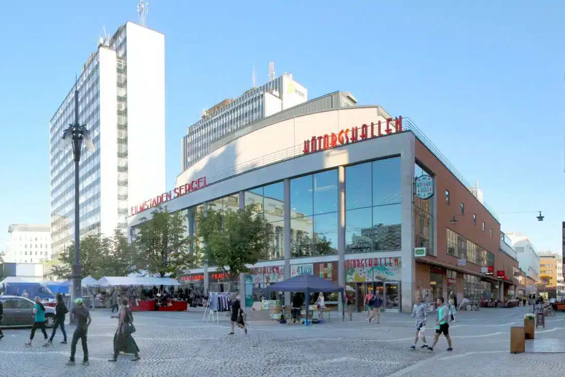 Hötorget och Slöjdgatan