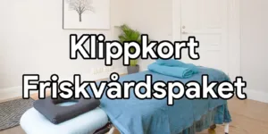 Klippkort friskvårdspaket