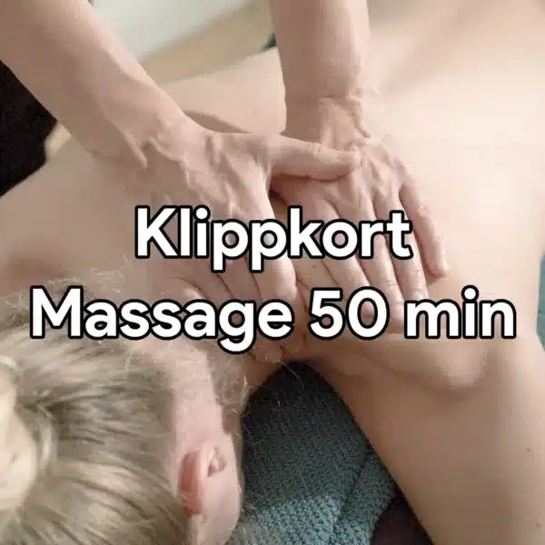 Klippkort Massage 50 min 1